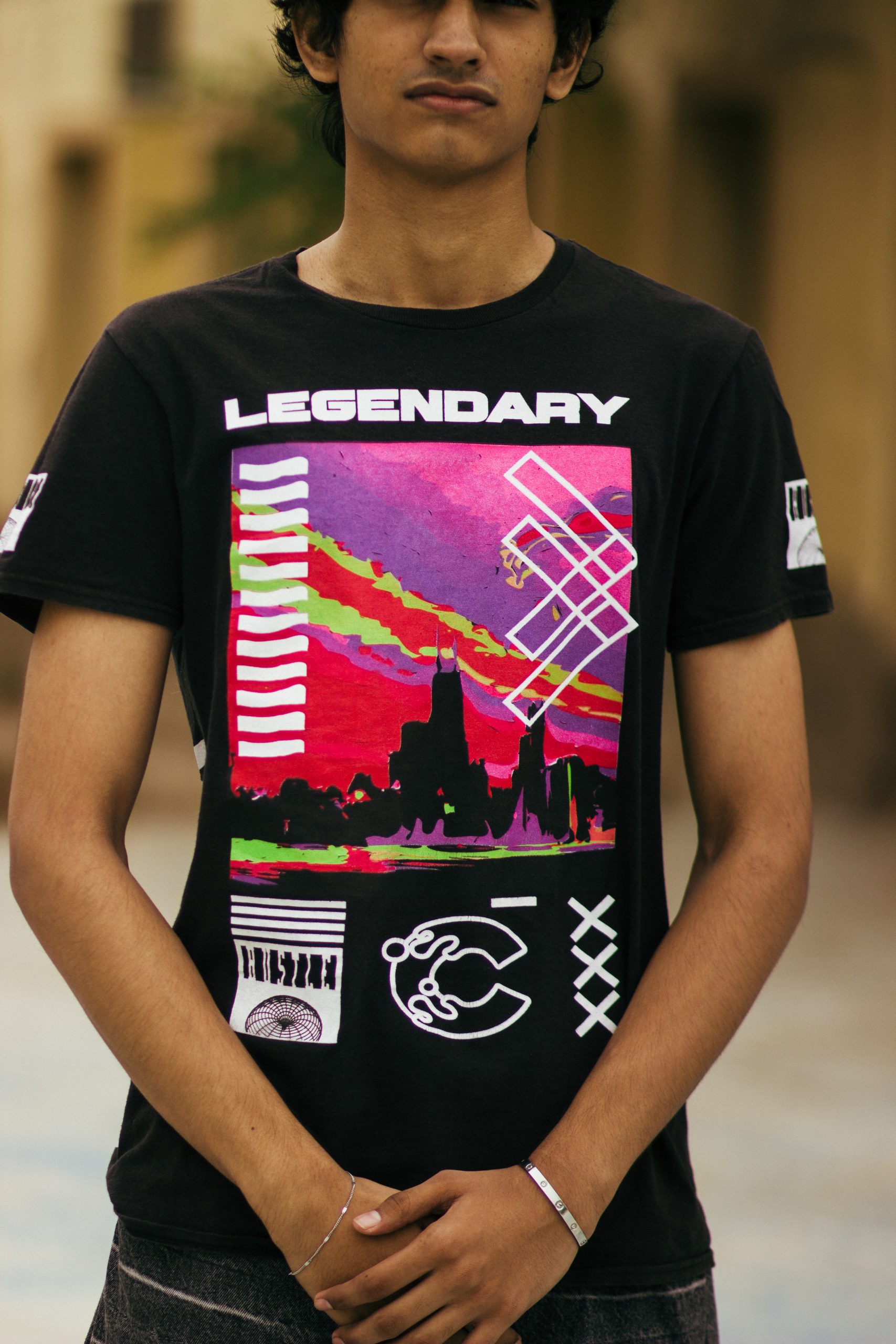 Retro city Tee